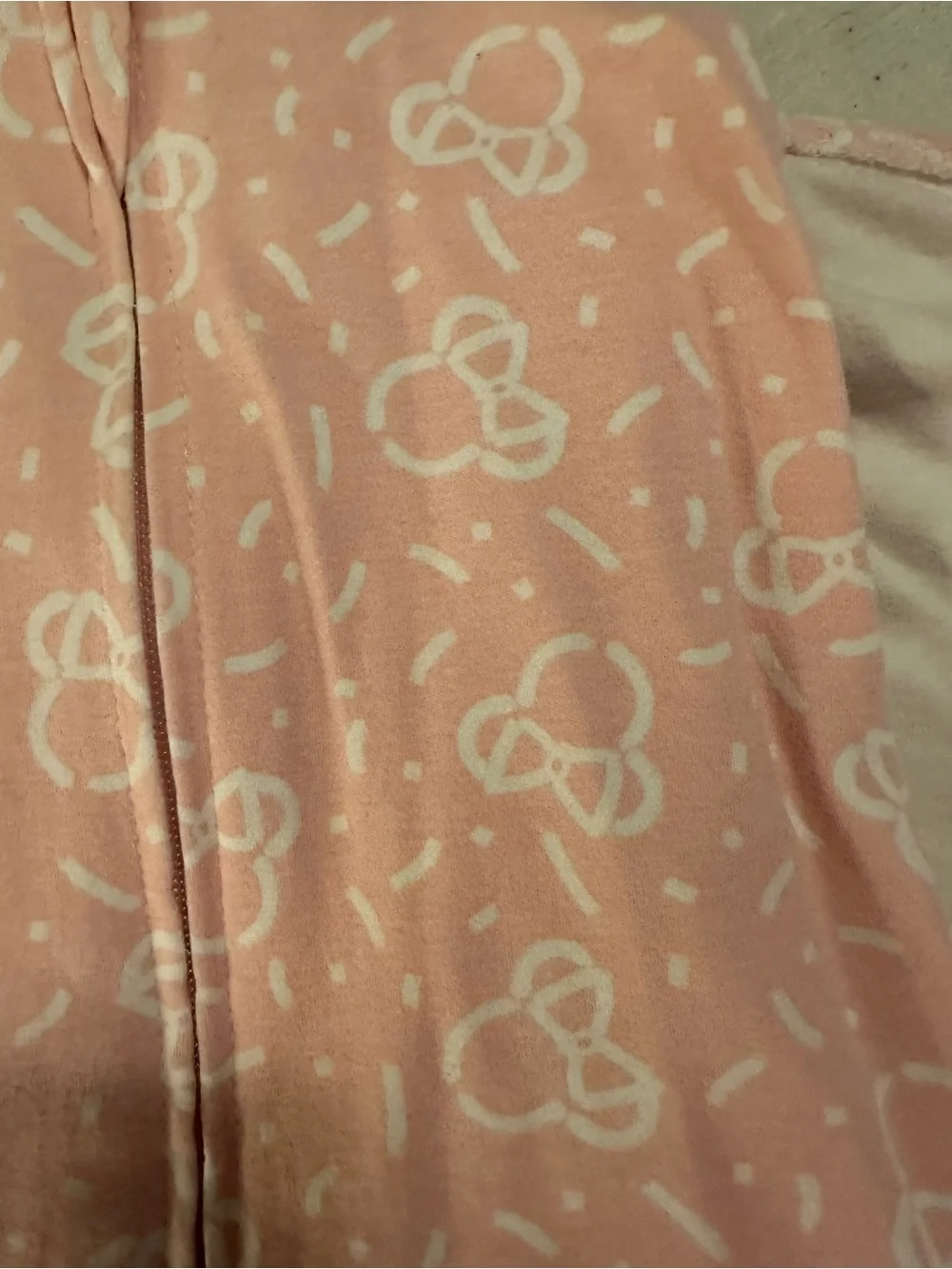Halo Pink Floral Pattern Sleeveless Zip Sleep Sack